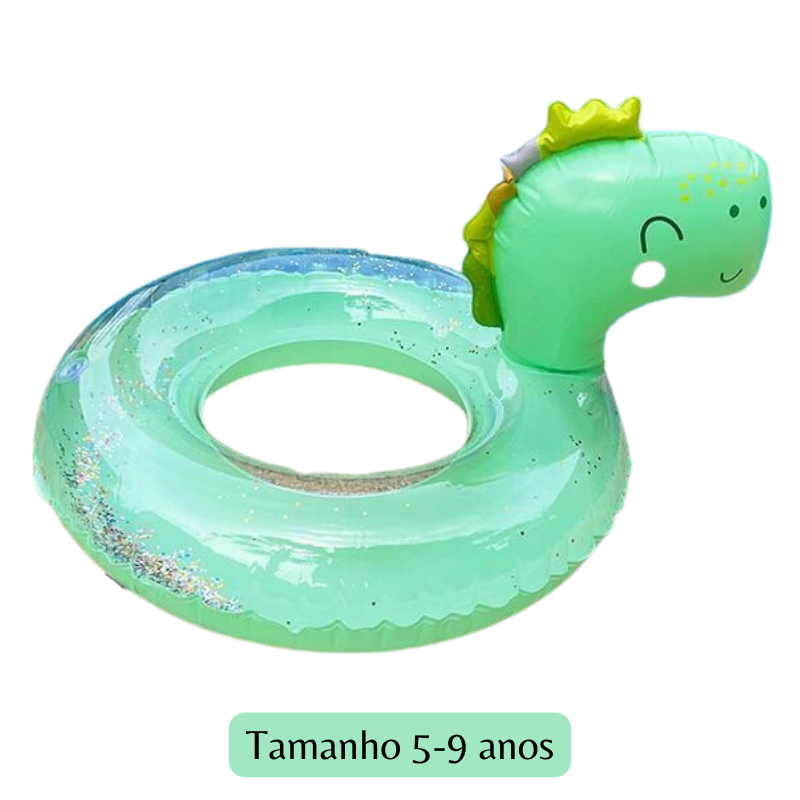 Bóia Dinossauro Brinquedo Para Piscina Infantil