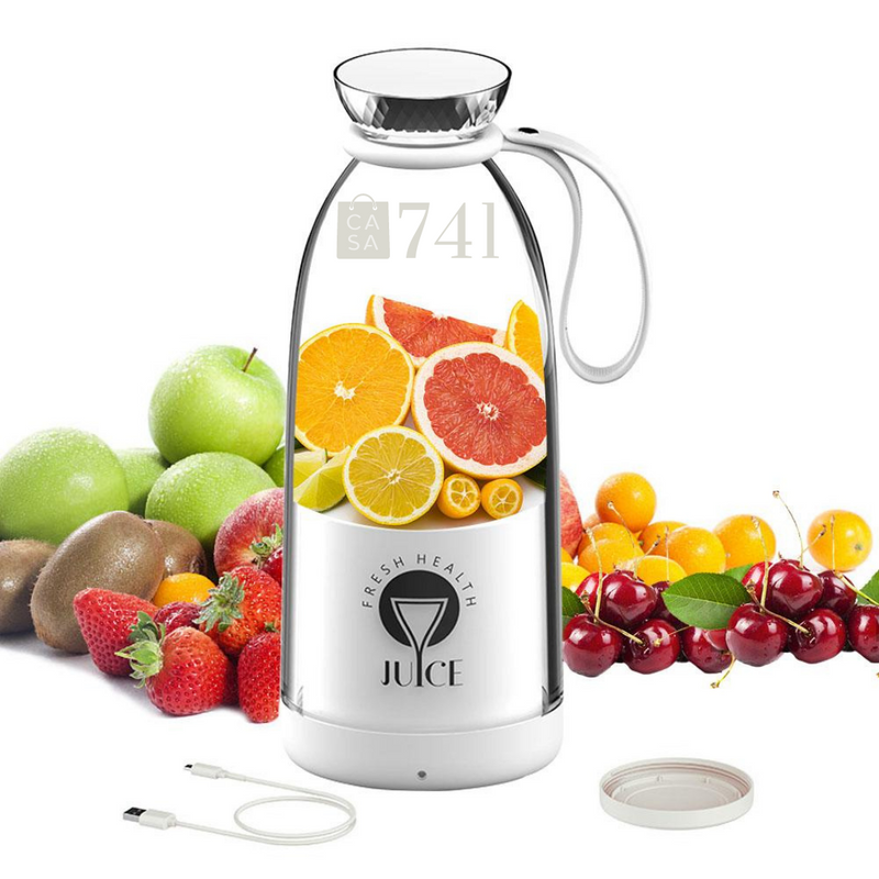 Garrafa Liquidificador Portátil 500ml Sem Fio - Fresh Juice™ Plus