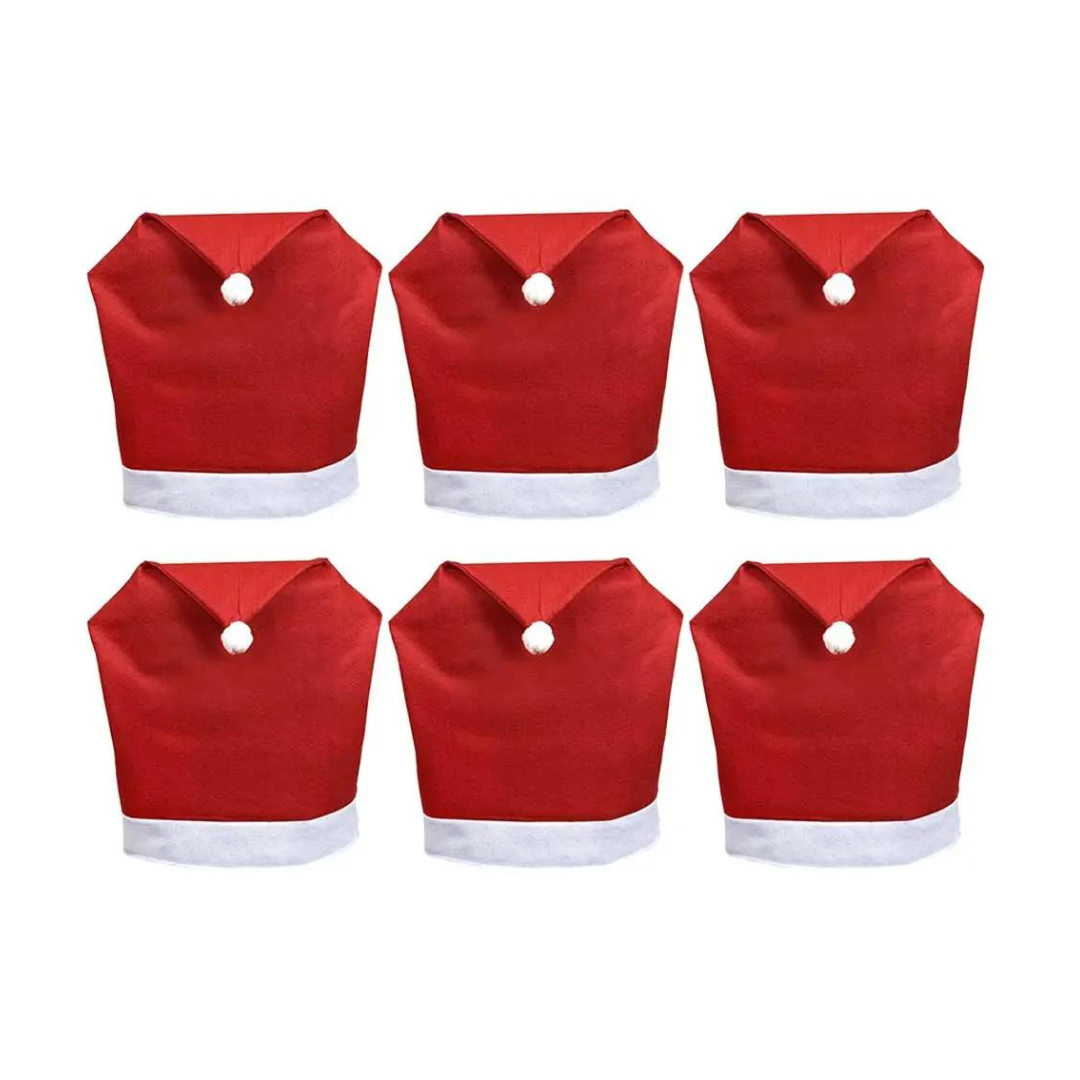 Kit Capas Natalinas para Cadeira Decoração Mesa Natal