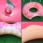 Boia Donut Brinquedo para Piscina Flutuante Adulto e Infantil