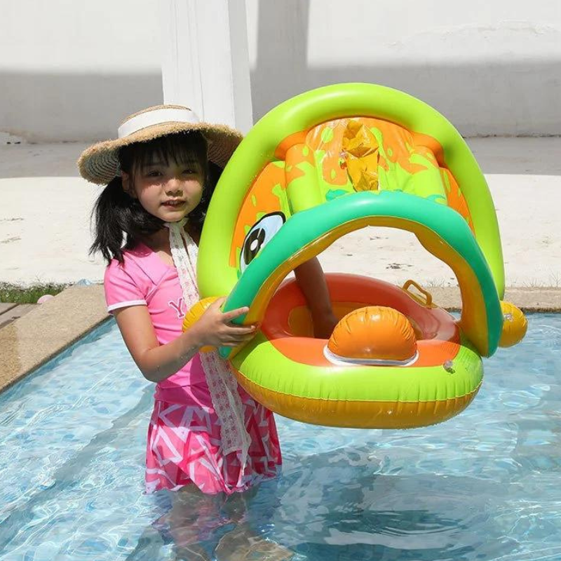 Sofá Boia para Bebê Ajustável Inflável e Seguro