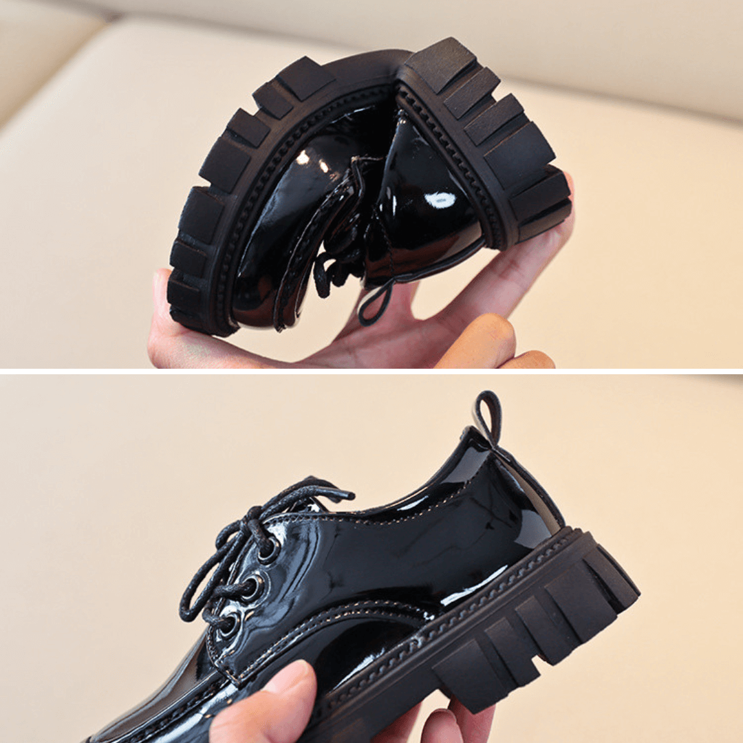 Sapato Wandinha Família Addams Infantil Preto - Fantasia Halloween