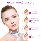 Massageador Facial com Fototerapia Anti-Rugas e Papadas