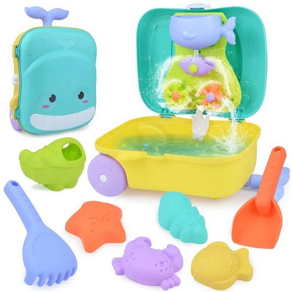 Kit Mochila e Brinquedos Infantil para Piscina Versátil