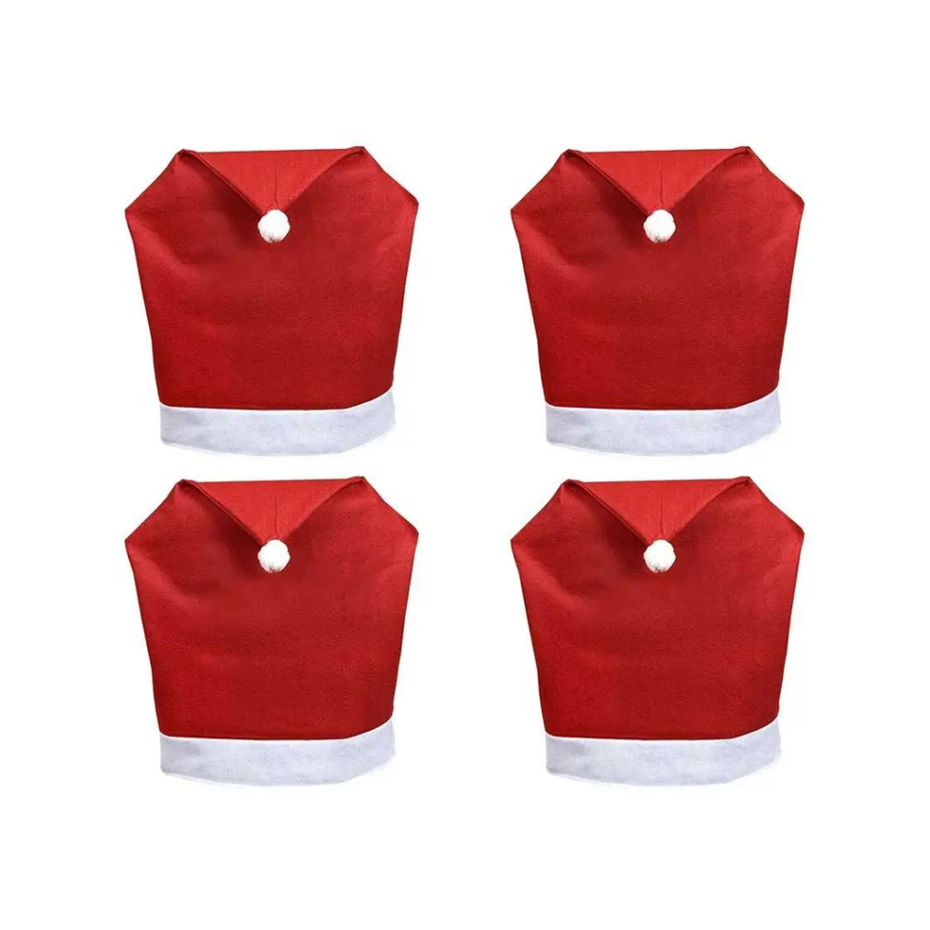 Kit Capas Natalinas para Cadeira Decoração Mesa Natal