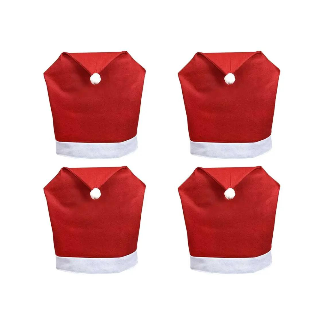 Kit Capas Natalinas para Cadeira Decoração Mesa Natal