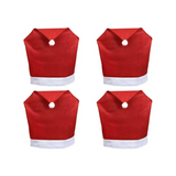 Kit Capas Natalinas para Cadeira Decoração Mesa Natal