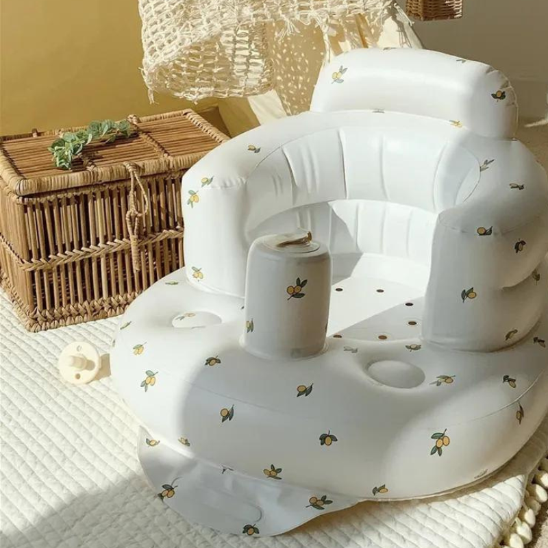 Sofá Inflável Acessório para Bebê Portátil Multifuncional