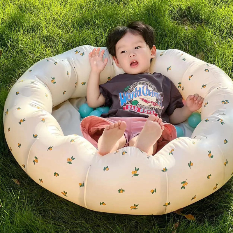 Piscina de Bolinhas Inflável Brinquedo para Bebê Infantil Resistente