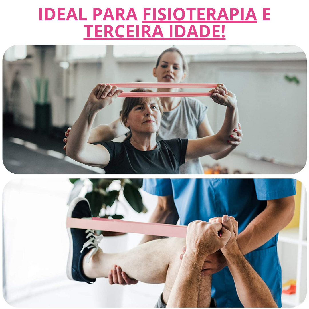 Kit RingPeng 5 Niveis de Força para Treinamento em casa e Yoga [+BRINDE]