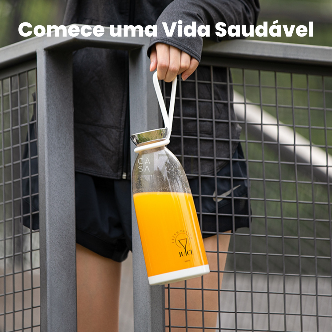 Garrafa Liquidificador Portátil 500ml Sem Fio - Fresh Juice™ Plus