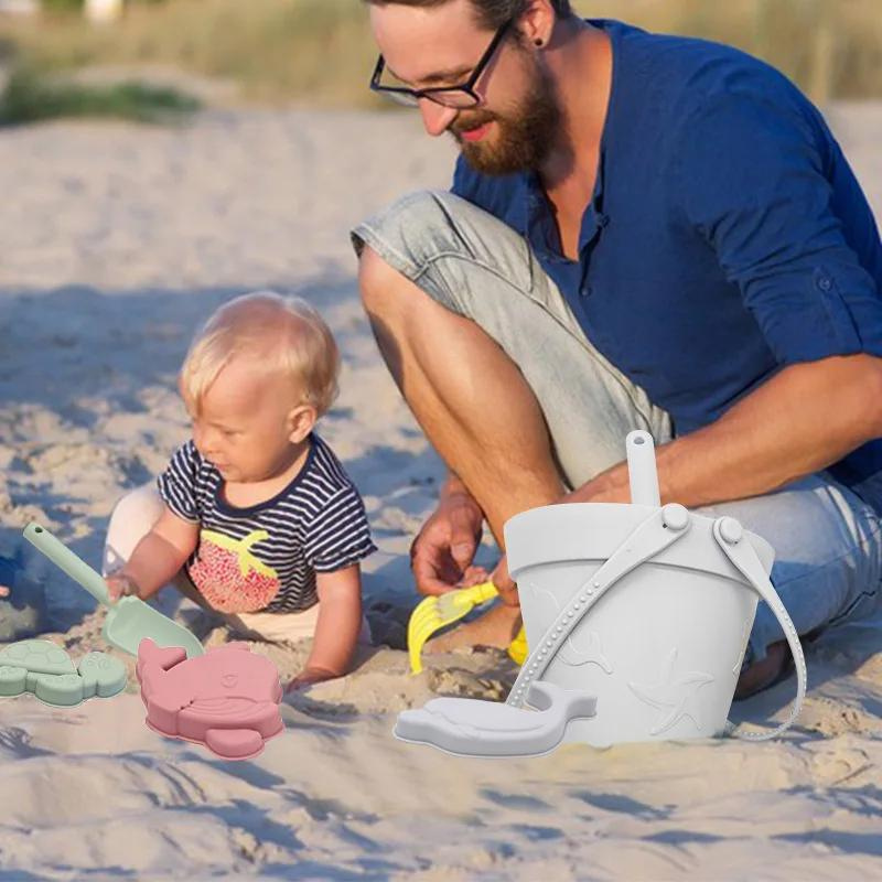 Kit Baldinho de Praia para Bebê Macio em Silicone