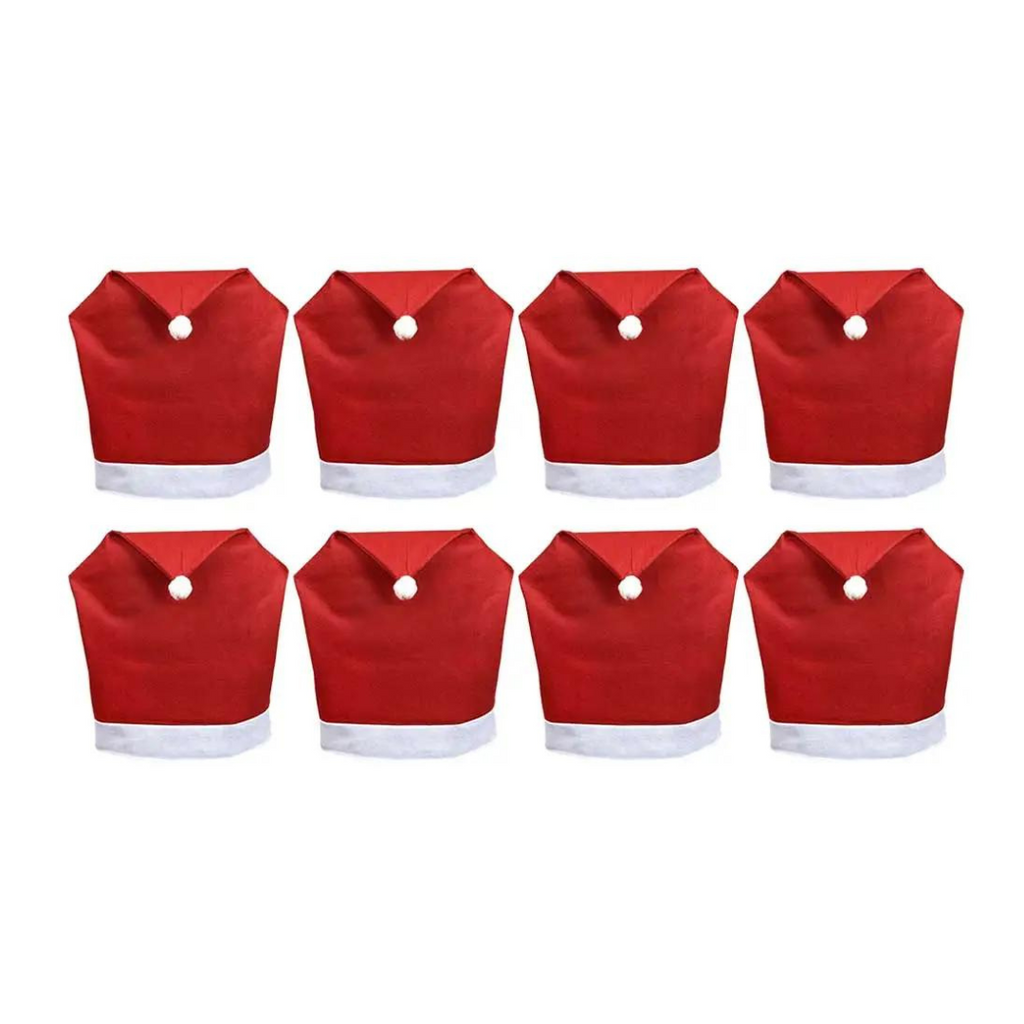 Kit Capas Natalinas para Cadeira Decoração Mesa Natal