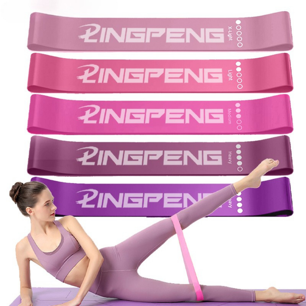 Kit RingPeng 5 Niveis de Força para Treinamento em casa e Yoga [+BRINDE]