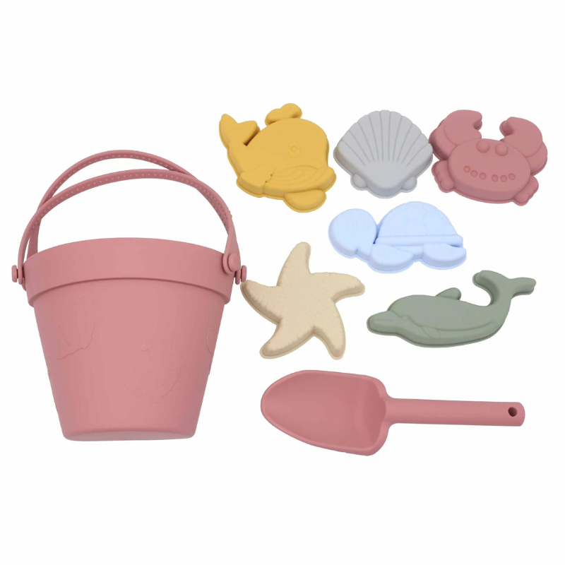 Kit Baldinho de Praia para Bebê Macio em Silicone