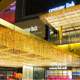 Cortina de Luz Enfeites e Decoração de Natal em LED