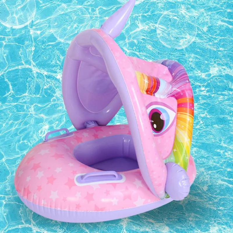 Sofá Boia para Bebê Ajustável Inflável e Seguro