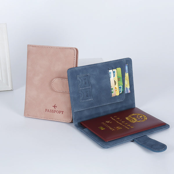 Capa Porta Passaporte, Cartão, Documentos e SIM Card - Passpopt™