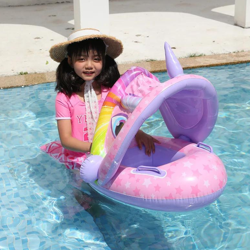 Sofá Boia para Bebê Ajustável Inflável e Seguro