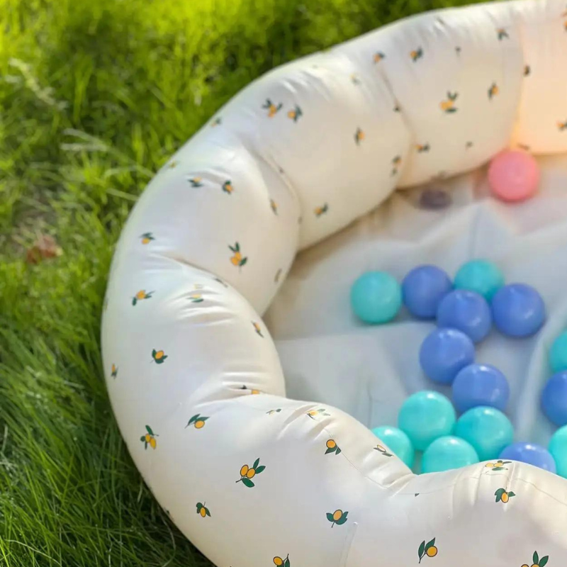 Piscina de Bolinhas Inflável Brinquedo para Bebê Infantil Resistente