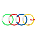Kit 4 Anéis Brinquedo de Piscina Natação e Mergulho
