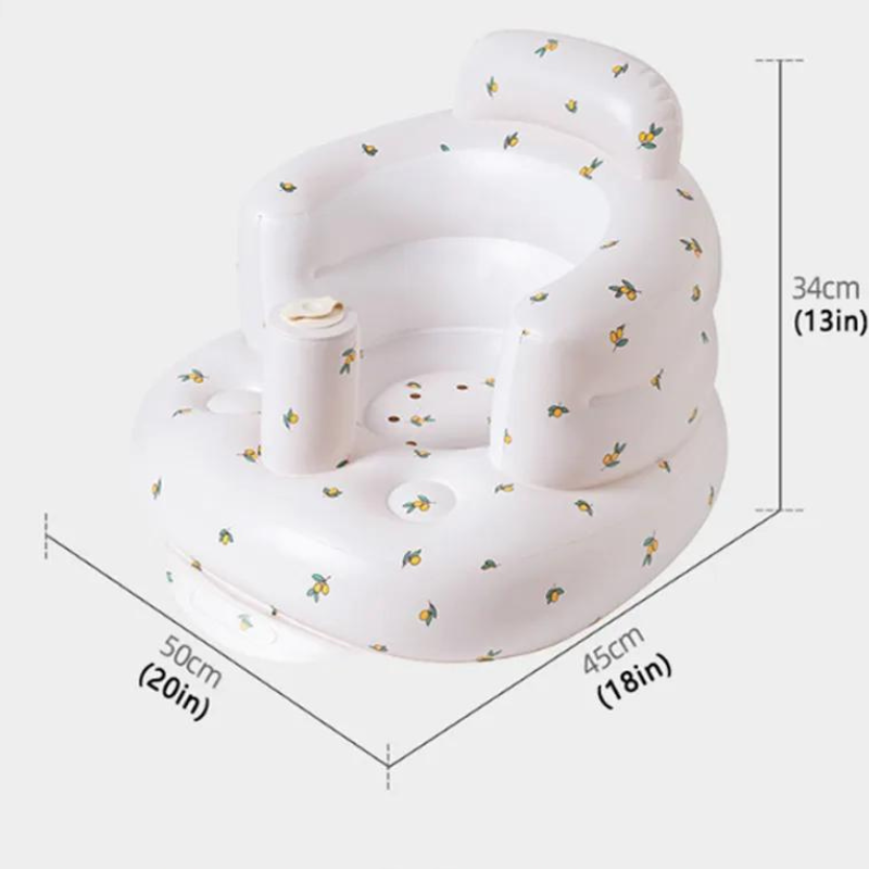 Sofá Inflável Acessório para Bebê Portátil Multifuncional