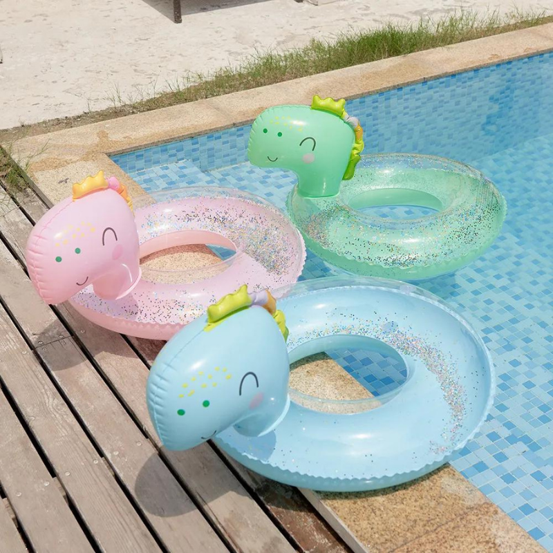 Bóia Dinossauro Brinquedo Para Piscina Infantil