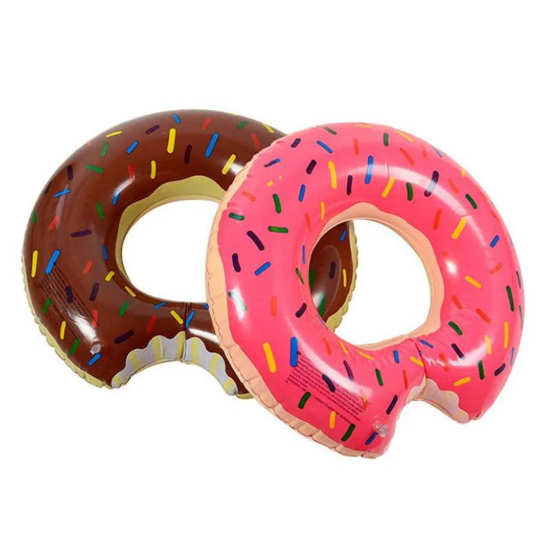 Boia Donut Brinquedo para Piscina Flutuante Adulto e Infantil