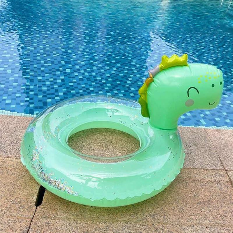 Bóia Dinossauro Brinquedo Para Piscina Infantil