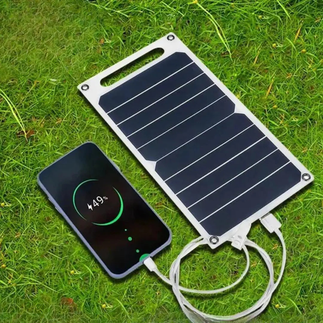 Placa Solar Portátil com USB - À Prova d'Água 35W