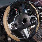Capa de Volante de Carro Ajuste Universal em Couro Napa