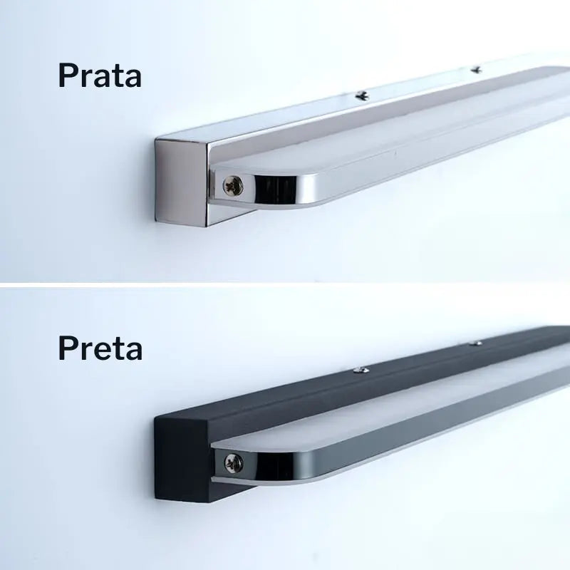 Luminária de Parede para Espelho, Banheiro e Maquiagem - 220V