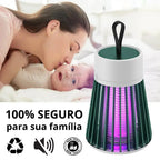 Luminária Mata Mosquito, Inseto e Pernilongo Tecnologia Luz Ultravioleta