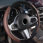 Capa de Volante de Carro Ajuste Universal em Couro Napa