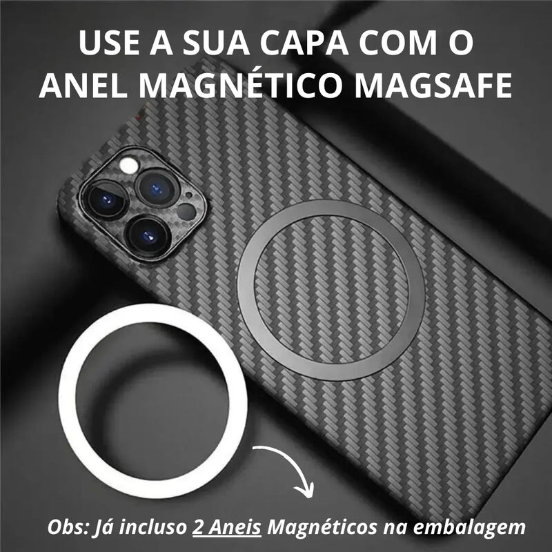 Suporte Ultra Magnético de Celular para Carro MagSafe Compacto de Liga de Zinco