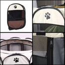 Cercadinho para Pet Dobrável e Resistente com Zíper