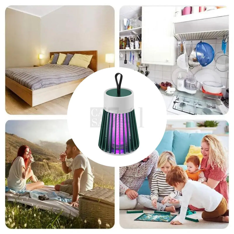 Luminária Mata Mosquito, Inseto e Pernilongo Tecnologia Luz Ultravioleta