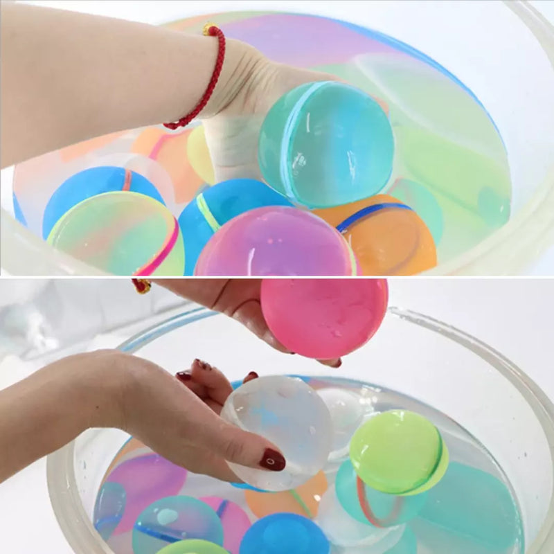 Bola de Água Reutilizável e Infinita - Splash Balls