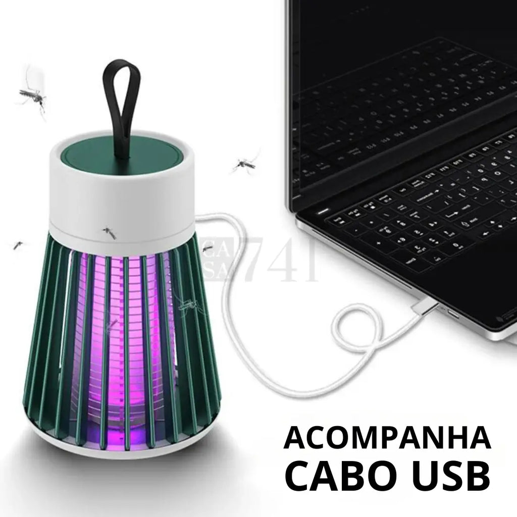 Luminária Mata Mosquito, Inseto e Pernilongo Tecnologia Luz Ultravioleta