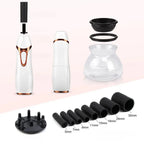 Limpador de Pincéis de Maquiagem e Secador Premium Giratório Elétrico e Automático