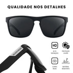 Óculos de Sol Quisviker Esportivo Polarizado UV400 - LEVE 3 PAGUE 2
