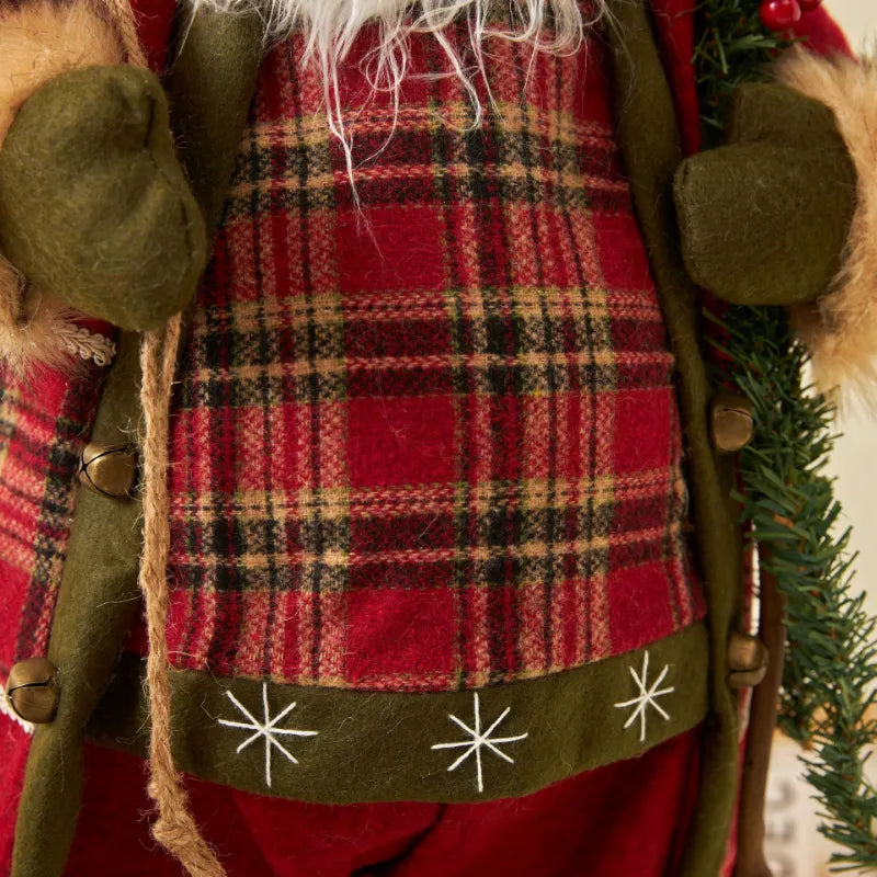 Boneco Papai Noel Enfeites e Decoração de Natal 50 cm