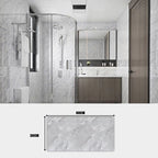 Kit Placa Adesiva 3D Mármore de Parede Relevo Lavável