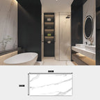 Kit Placa Adesiva 3D Mármore de Parede Relevo Lavável