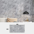 Kit Placa Adesiva 3D Mármore de Parede Relevo Lavável