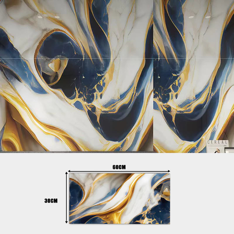 Kit Placa Adesiva 3D Mármore de Parede Relevo Lavável