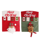 Capas para Cadeira Kit Decoração Mesa Posta de Natal