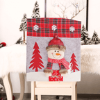 Capas para Cadeira Decoração Mesa Posta de Natal