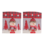 Capas para Cadeira Decoração Mesa Posta de Natal