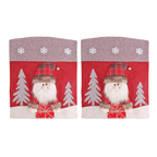 Capas para Cadeira Decoração Mesa Posta de Natal